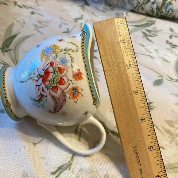 Grace Teaware Multicolor Floral Creamer - Picture 10 of 10